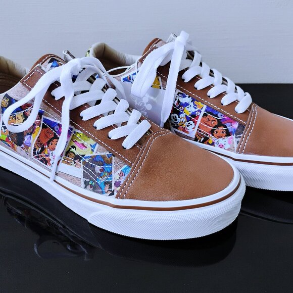 Vans Women's Old Skool Vans X Disney 100th Anniversary Sneaker in Amazing Multi - Picture 4 of 15